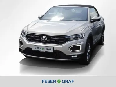 Gebraucht VW T-Roc Cabriolet Style 150 PS (110 kW) 2021 Silber Cabrio