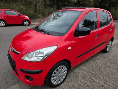Gebraucht Hyundai i10 Edition+ 67 PS (49 kW) 2009 Rot Kleinwagen