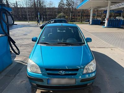 Gebraucht Hyundai Getz 72 PS (52 kW) 2004 Blau Kleinwagen