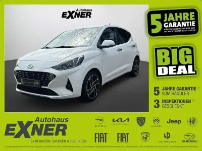 Gebraucht Hyundai i10 Style 84 PS (61 kW) 2020 Polar weiss Kleinwagen