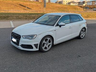 Gebraucht Audi A3 S-Line 184 PS (135 kW) 2014 Weiß Limousine