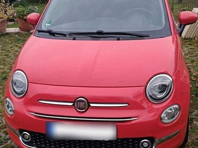 Usata Fiat 500C Lounge 86 CV (63 kW) 2017 Rosso Cabrio