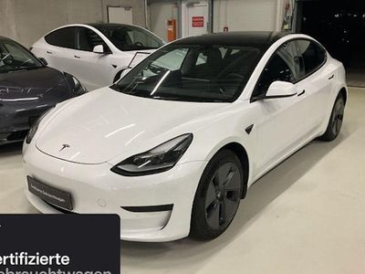 Weiß Gebraucht 2021 Tesla Model 3 Standard Range Limousine | 25.600 € (Fairer Preis)