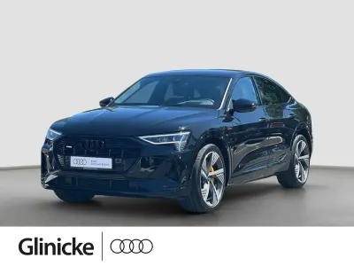 Gebraucht Audi e-tron Black Edition 300 kW (408 PS) 2021 Mythosschwarz metallic SUV