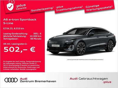 Gebraucht Audi e-tron Sportback Ambiente 210 kW (286 PS) 2025 Daytonagrau perleffekt SUV