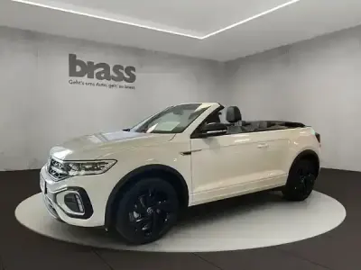 Neu VW T-Roc Cabriolet R-line 150 PS (110 kW) 2026 Pure white / schwarz Cabrio