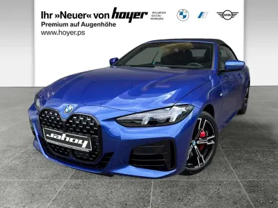 Neu BMW 420 Cabriolet M Sport 184 PS (135 kW) 2025 Blau Cabrio