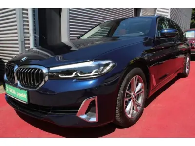 Gebraucht BMW 530 Luxury Line 252 PS (185 kW) 2021 Blau Kombi