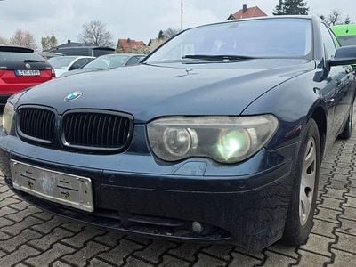 Second-hand BMW 735 272 CP (200 kW) 2002 Albastru Berlinǎ