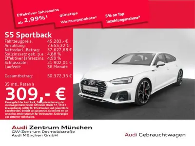 Gebraucht Audi S5 341 PS (250 kW) 2023 Ibisweiß Coupé