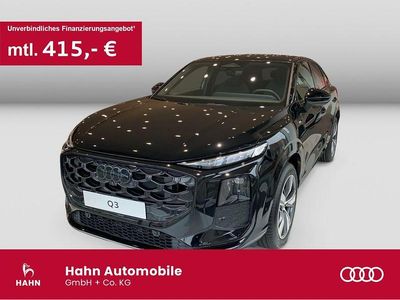 Schwarz Neu 2025 Audi Q3 Sportback Sport SUV | 55.822 € (Fairer Preis)