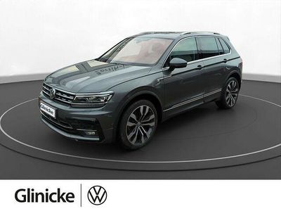 Indium grau metallic Gebraucht 2019 VW Tiguan Highline SUV | 34.480 € (Teuer)