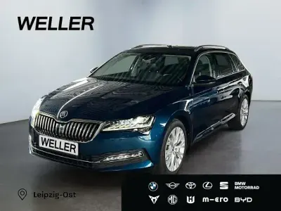 Gebraucht Skoda Superb Style 200 PS (147 kW) 2024 Blau Kombi