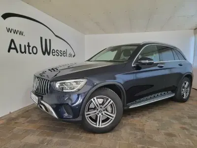 Brugt Mercedes GLC400d 330 HK (242 kW) 2022 Blå SUV
