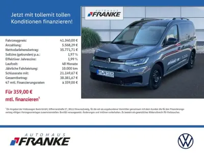 Gebraucht VW Caddy Edition 122 PS (89 kW) 2025 Pure grey / deep black perlef Van / Kleinbus