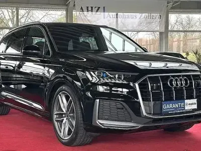 Używany Audi Q7 S-Line 286 KM (210 kW) 2021 Czarny SUV