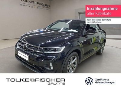 Usata VW T-Roc Cabriolet R-line 150 CV (110 kW) 2025 Nero Cabrio