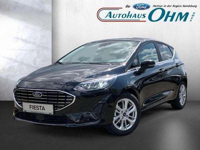 Gebraucht Ford Fiesta Titanium 125 PS (91 kW) 2023 Obsidianschwarz metallic Kleinwagen
