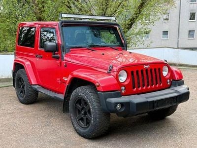 Usado Jeep Wrangler Sahara 200 HP (147 kW) 2014 Vermelho SUV