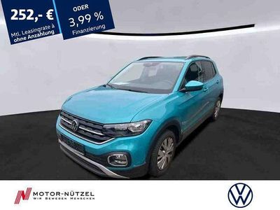 Gebraucht VW T-Cross United 95 PS (69 kW) 2021 Blau SUV