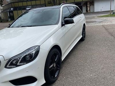 Gebraucht Mercedes E350 AMG line 258 PS (189 kW) 2016 Weiß Kombi