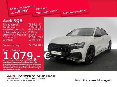 Gebraucht Audi SQ8 Competition 507 PS (372 kW) 2023 Vikunjabeige metallic SUV