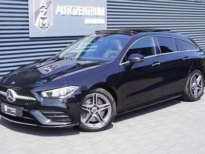 Gebraucht Mercedes CLA220 Shooting Brake AMG line 190 PS (139 kW) 2020 Nachtschwarz  unilack Kombi