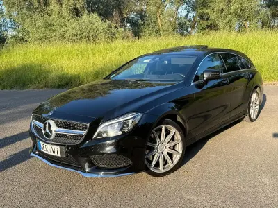 Używany Mercedes CLS350 AMG 258 KM (189 kW) 2017 Czarny Kombi