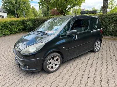 Gebraucht Peugeot 1007 RC 110 PS (80 kW) 2006 Schwarz Van / Kleinbus