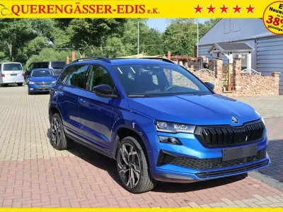 Neu Skoda Karoq SportLine 150 PS (110 kW) 2026 Blau SUV