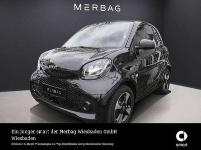 Gebraucht Smart ForTwo Coupé Passion 60 kW (82 PS) 2021 Schwarz Kleinwagen