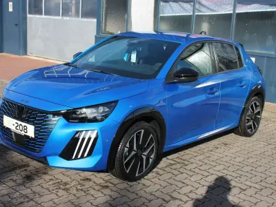 Neu Peugeot e-208 GTi 114 kW (156 PS) 2026 Blau Kleinwagen