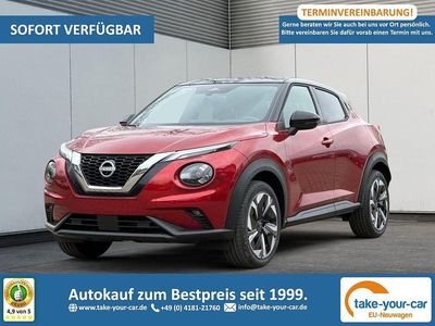 Neu Nissan Juke 360º 114 PS (83 kW) 2025 Blau SUV