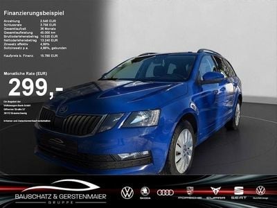 Gebraucht Skoda Octavia Ambition 150 PS (110 kW) 2019 Blau Kombi