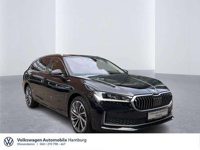 Gebraucht Skoda Superb LAURIN & KLEMENT 150 PS (110 kW) 2024 Ebony schwarz metallic Kombi