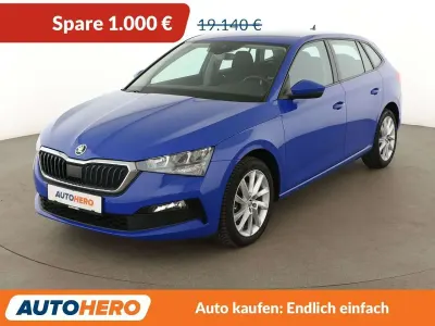 Gebraucht Skoda Scala Style 150 PS (110 kW) 2021 Blau Kleinwagen