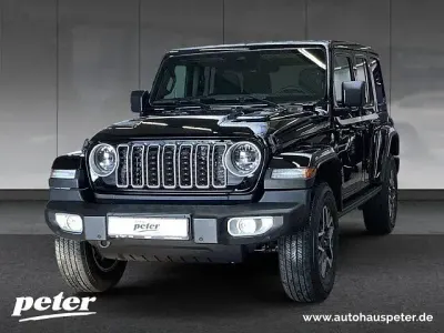 New Jeep Wrangler Sahara 272 HP (200 kW) 2025 Black SUV