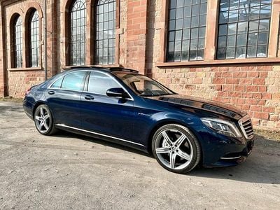 Second-hand Mercedes S500 455 CP (334 kW) 2014 Albastru Berlinǎ