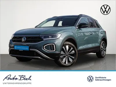 Gebraucht VW T-Roc Goal 150 PS (110 kW) 2025 Petroleum blue metallic/schwar SUV