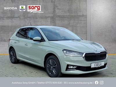 Neu Skoda Fabia Selection 95 PS (69 kW) 2026 Gruen Kleinwagen