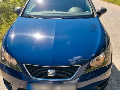 Gebraucht Seat Ibiza Reference 75 PS (55 kW) 2016 Blau Kleinwagen