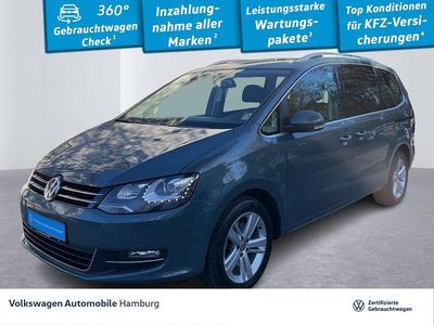 Gebraucht VW Sharan Highline 150 PS (110 kW) 2021 Petroleum blue metallic Van / Kleinbus