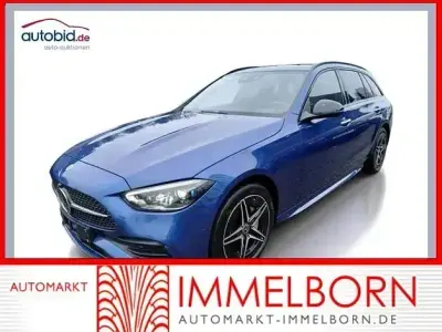 Używany Mercedes C300e AMG 313 KM (230 kW) 2022 Niebieski Sedan/Limuzyna
