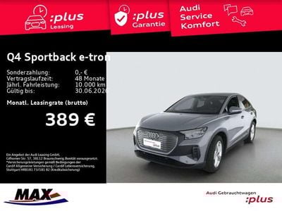 Gebraucht Audi Q4 e-tron S-Line 150 kW (204 PS) 2025 Kieselgrau SUV