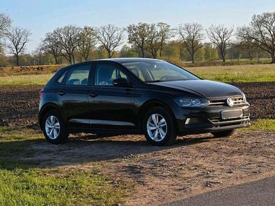 Usata VW Polo 95 CV (69 kW) 2018 Nero Utilitaria