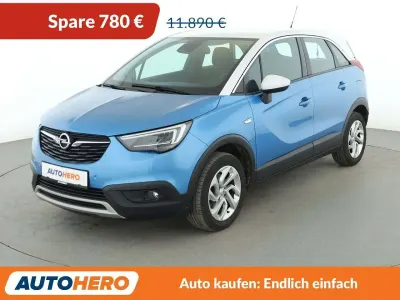Gebraucht Opel Crossland X Innovation 110 PS (80 kW) 2020 Arktisblau true blue SUV