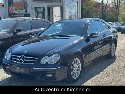 Brugt Mercedes CLK200 184 HK (135 kW) 2008 Sort Coupe