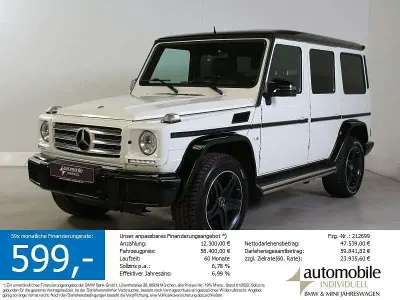 Gebraucht Mercedes G500 421 PS (309 kW) 2017 Designo mystic white 2 SUV