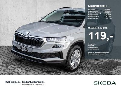 Neu Skoda Karoq Selection 150 PS (110 kW) 2025 Schwarz SUV