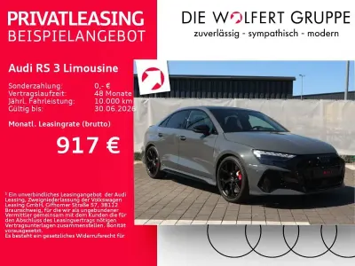 Ny Audi RS3 Sport 400 HK (294 kW) 2025 Grå Sedan